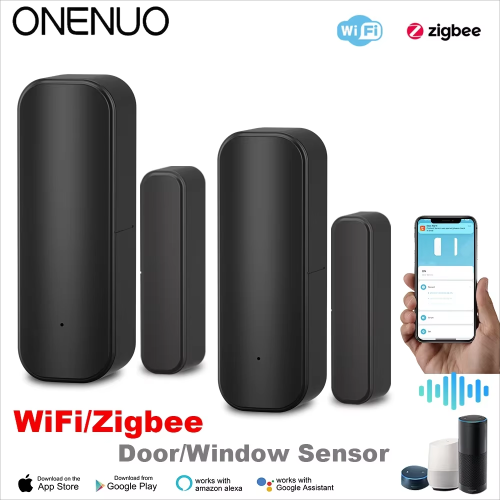 Smart Home Improvement - واي فاي أو زيجبي نافذة الباب