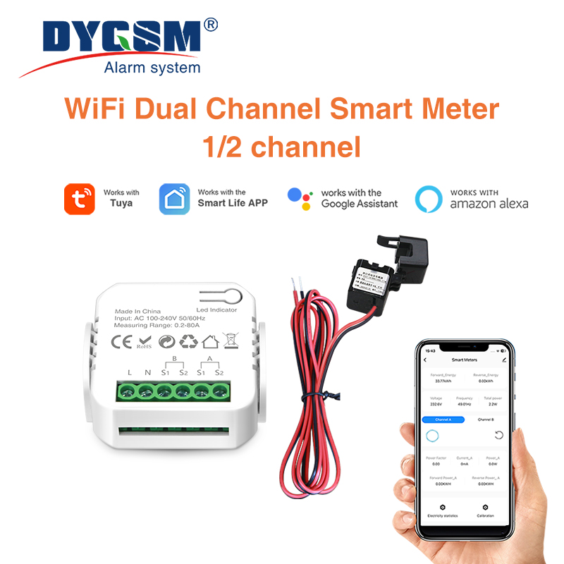 Smart Energy Monitor - Tuya الذكية واي فاي مقياس الطاقة