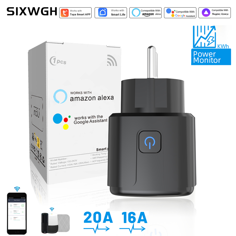 Smart Energy Monitor - مقبس ذكي من تويا مع تحكم