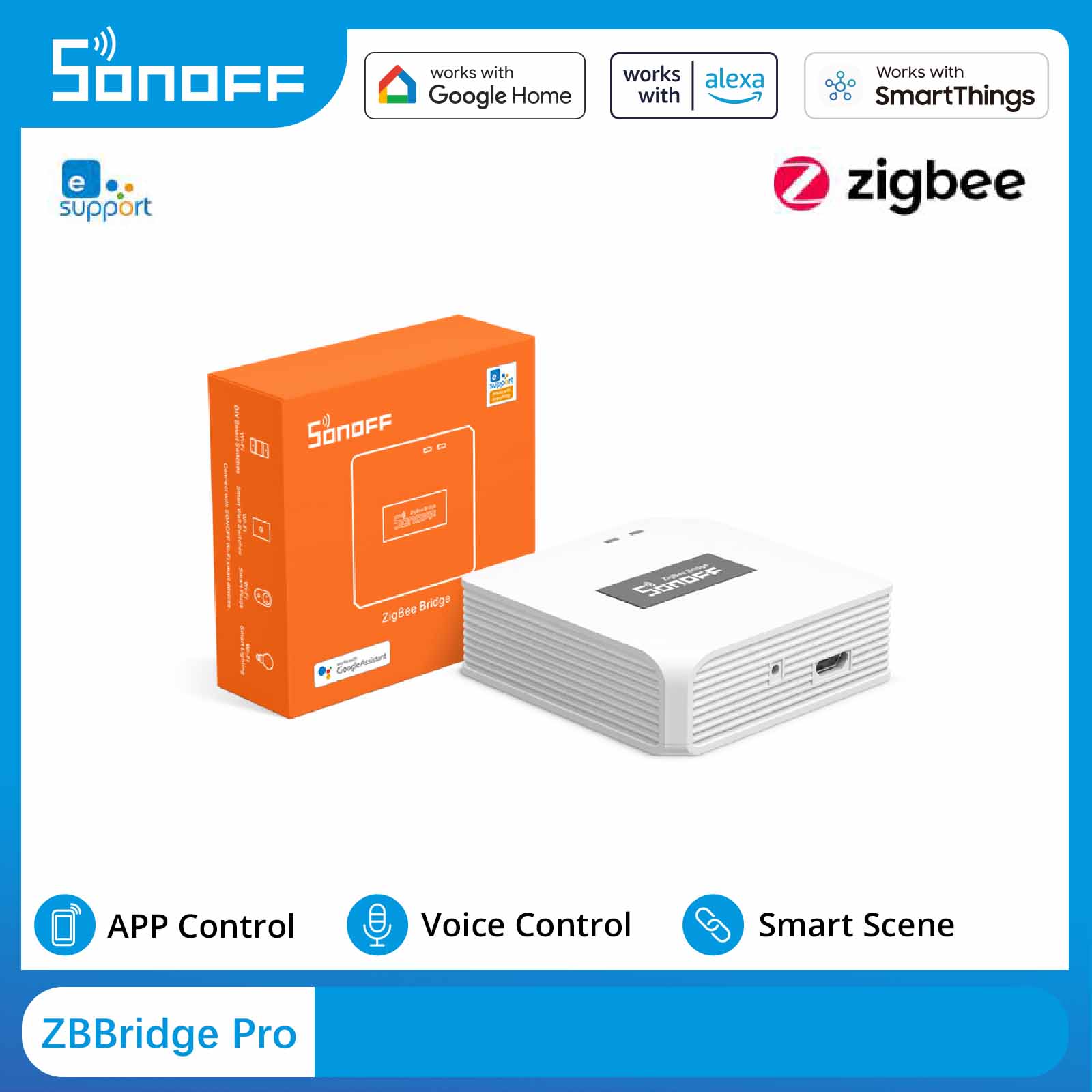 Smart Home Improvement - بوابة SONOFF ZBBridge-P لربط أجهزة ZigBee