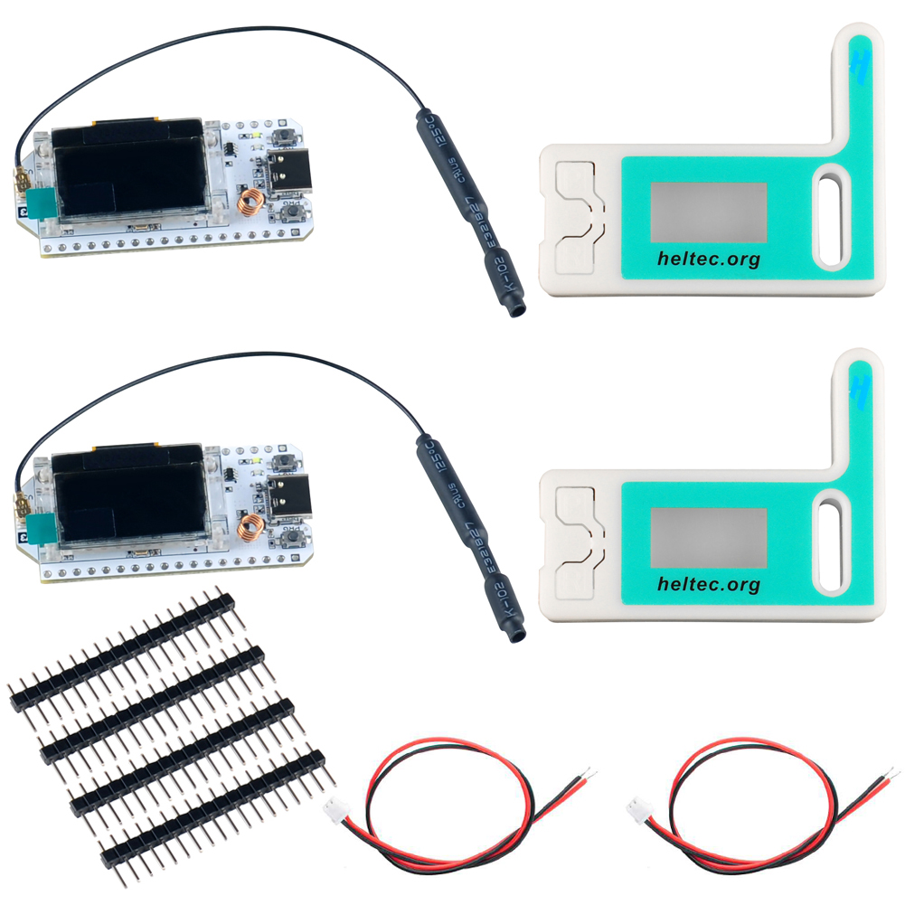 Smart Home Arduino - 2 مجموعات ESP32 LoRa V3 مجلس