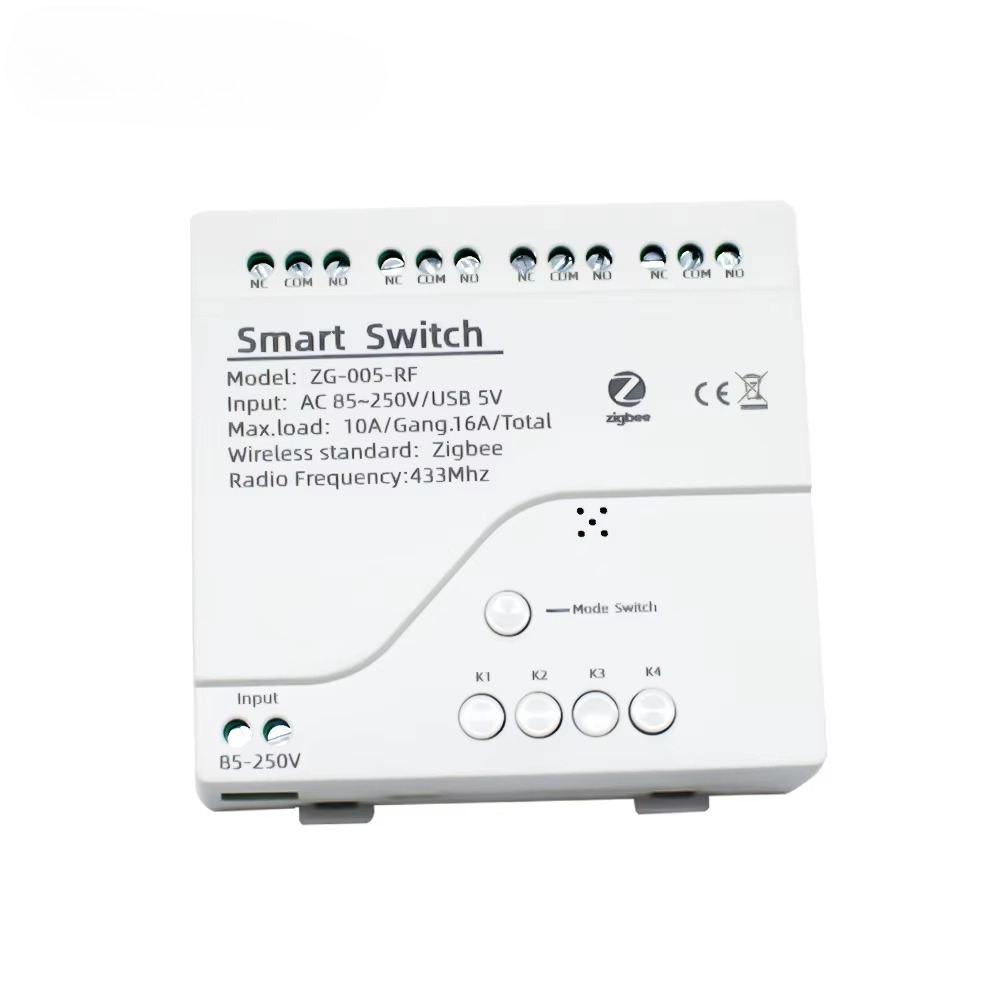 Smart Home Gateway - وحدة تحكم تويا 4 قنوات زيجبي