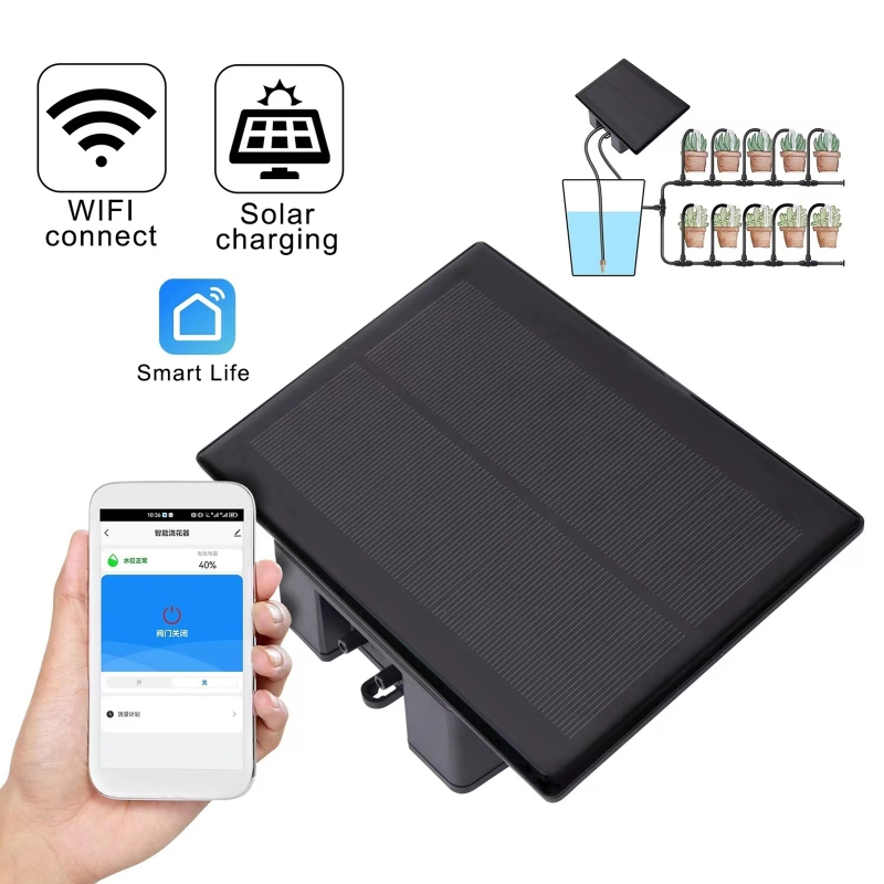 Smart Home Improvement - WIFI الشمسية التلقائي آلة الري عدة