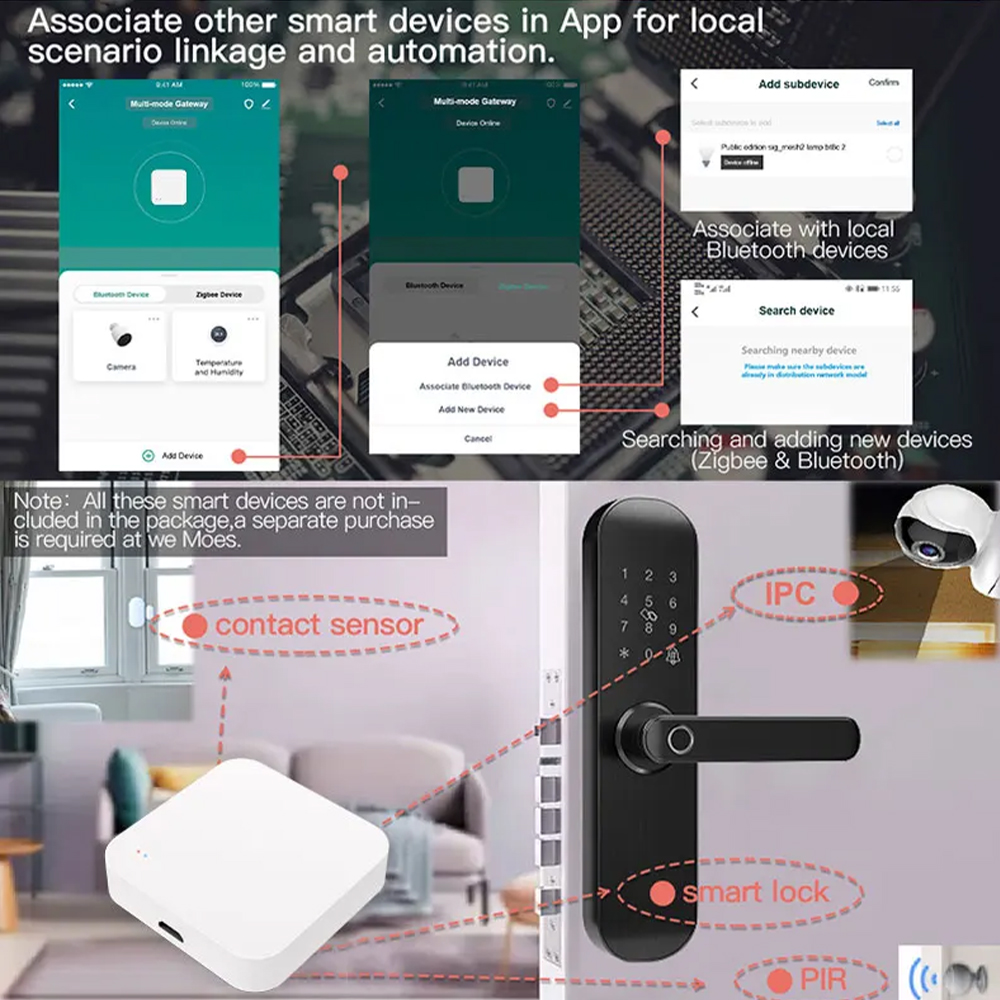 Tuya Zigbee Bluetooth متعدد ال - مراجعة Smart Home Improvement وسعره