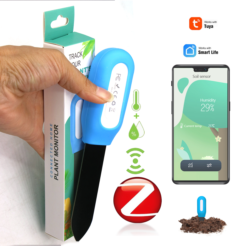 مستشعر التربة زيجبي الذكي للمن - مراجعة Smart Home Device وسعره