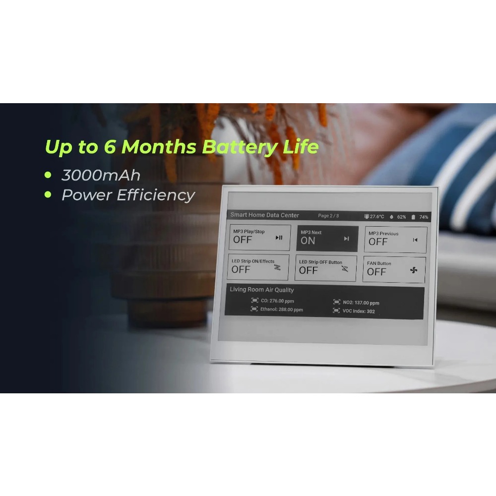 شاشة عرض ePaper تعمل باللمس re - مراجعة Smart Home Open Source وسعره