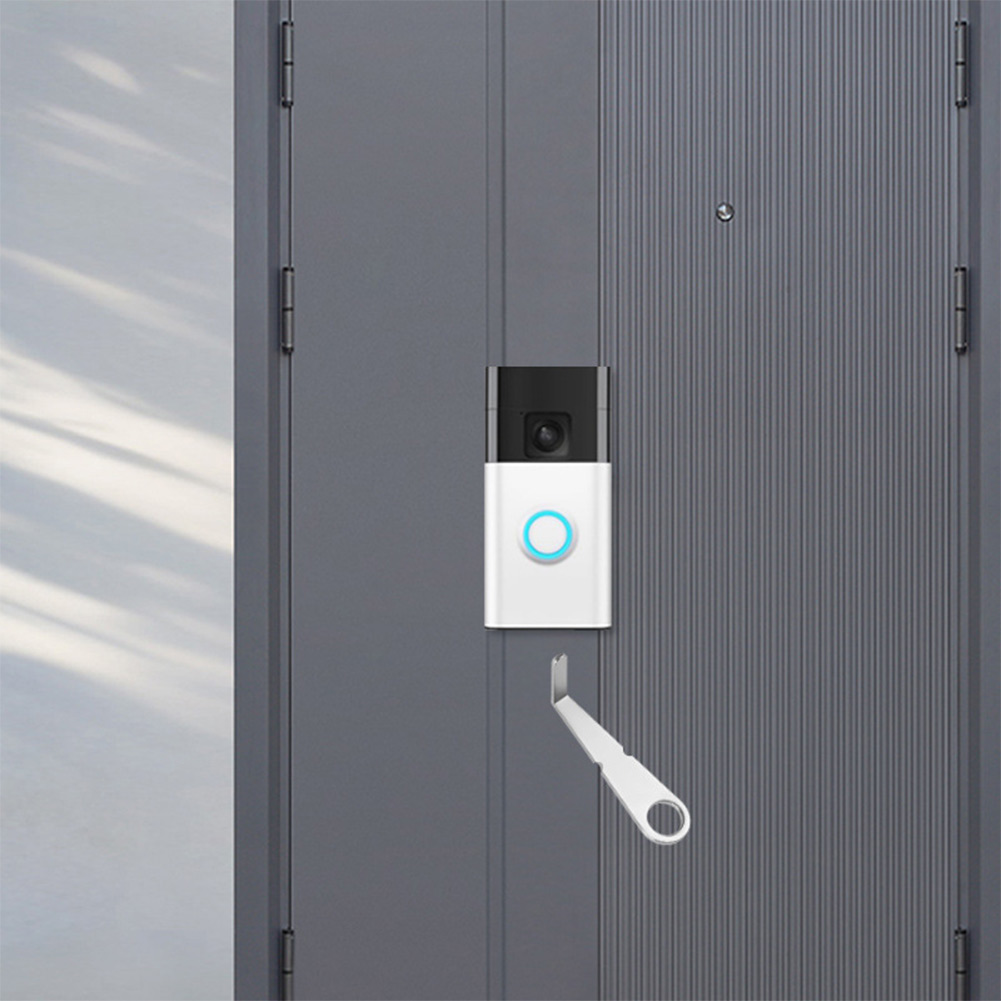مفتاح فضي لجرس الباب بالفيديو  - مراجعة Smart Home Improvement وسعره