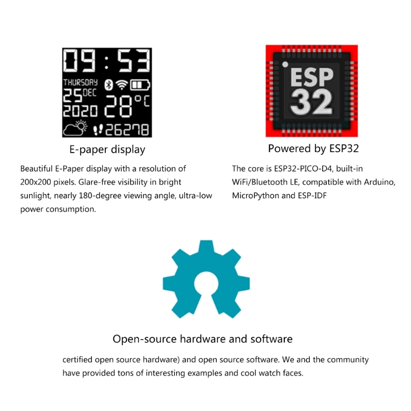 ساعة ذكية K0EA ESP32 مفتوحة ال - مراجعة Smart Home Open Source وسعره