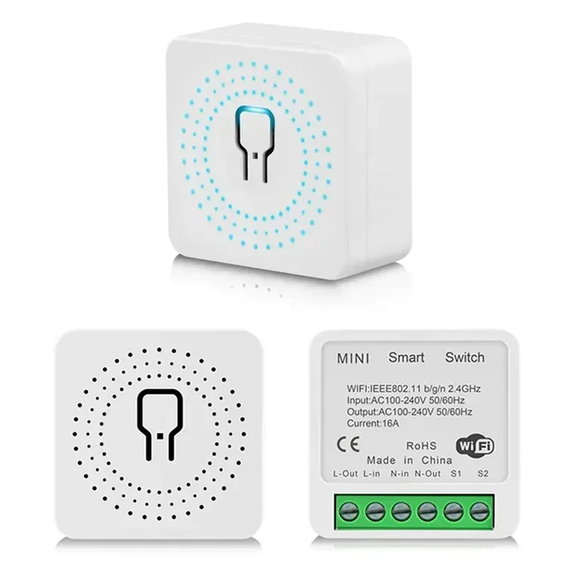 16A Tuya WiFi مفتاح ذكي 2-way  - مراجعة Smart Energy Monitor وسعره