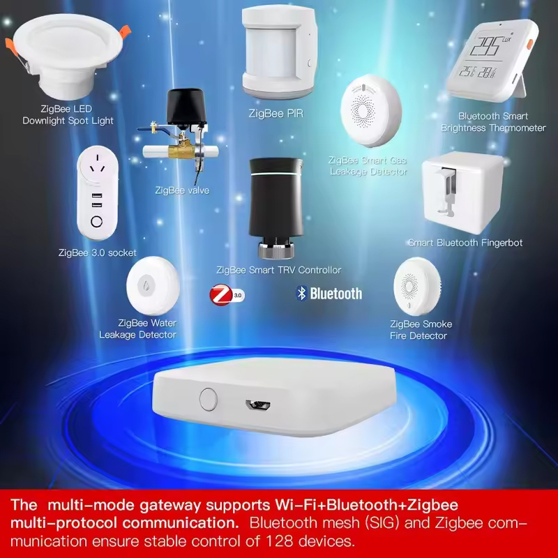 MOES Tuya ZigBee3.0 Smart Hub، - مراجعة Smart Home Registration وسعره