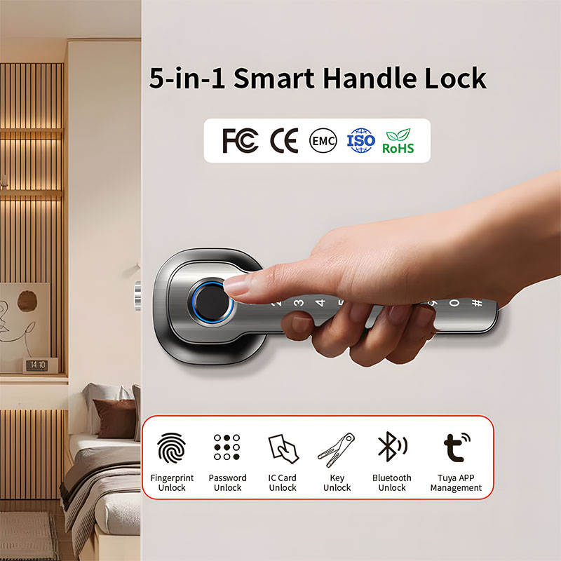أجهزة أمان منزلية: قفل باب ذكي - مراجعة Smart Home Improvement وسعره