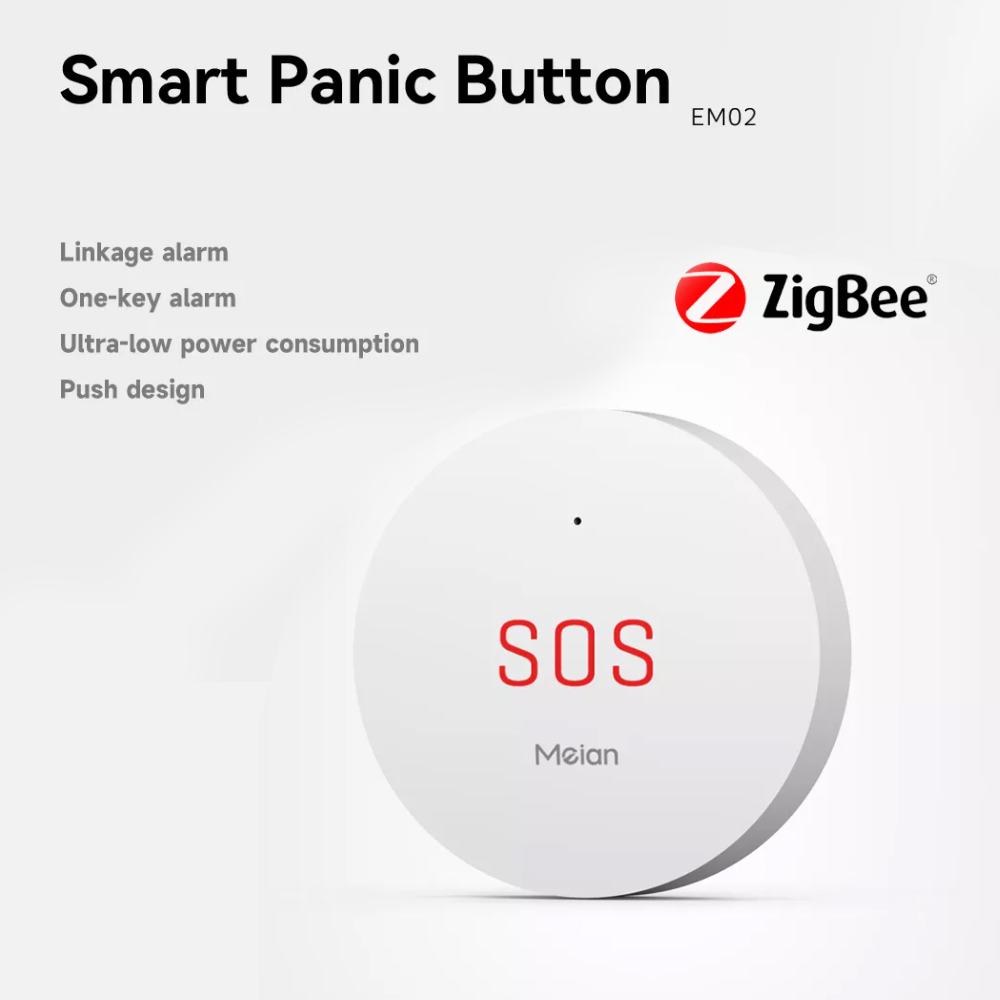 زيجبي تويا SOS زر الطوارئ نظام - مراجعة Smart Home Registration وسعره