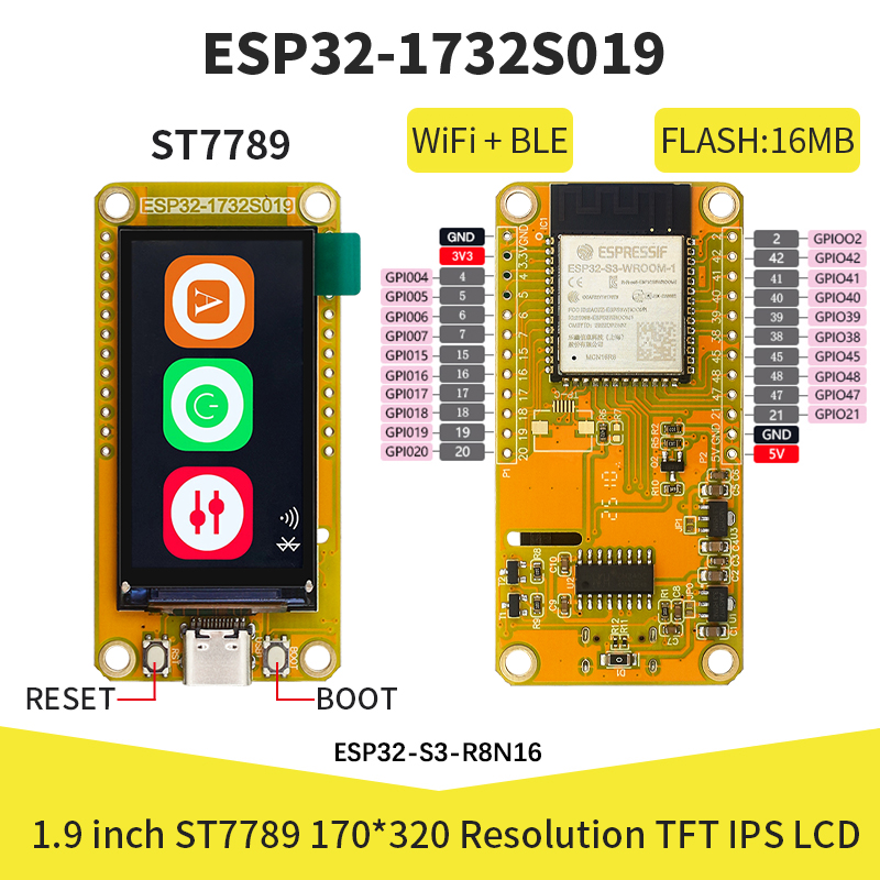 شاشة عرض ذكية ESP32-S3 مقاس 1. - مراجعة Smart Home Arduino وسعره