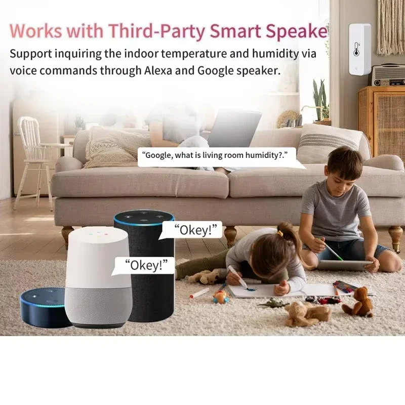 يدعم مستشعر درجة الحرارة والرط - مراجعة Smart Home Improvement وسعره