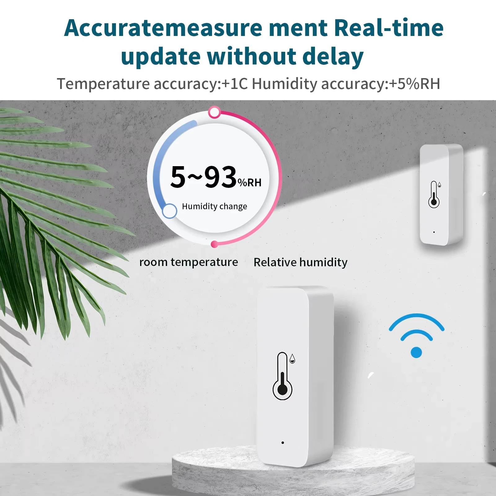 يدعم مستشعر درجة الحرارة والرط - مراجعة Smart Home Improvement وسعره