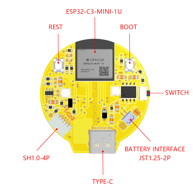 شاشة IPS الذكية 1.28 بوصة ESP3 - مراجعة Smart Home Arduino وسعره