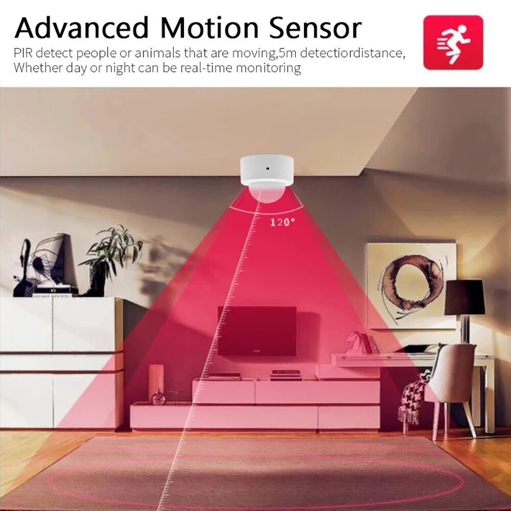 زيجبي Mini PIR محس حركة كاشف ا - مراجعة Zigbee Gateway وسعره