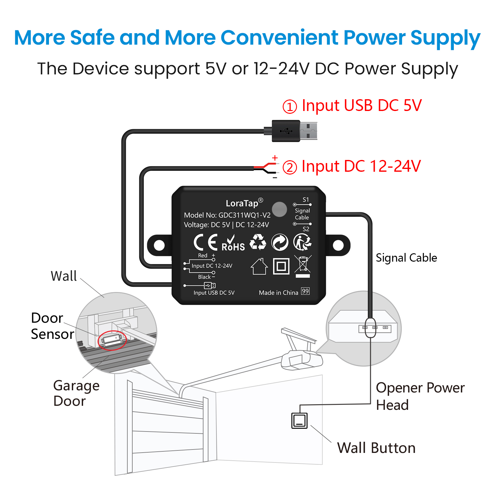 فتحت باب المرآب اللاسلكي مع جه - مراجعة Smart Home Improvement وسعره